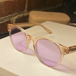 Brand new Chloe lilac purple pastel pink sunglasses